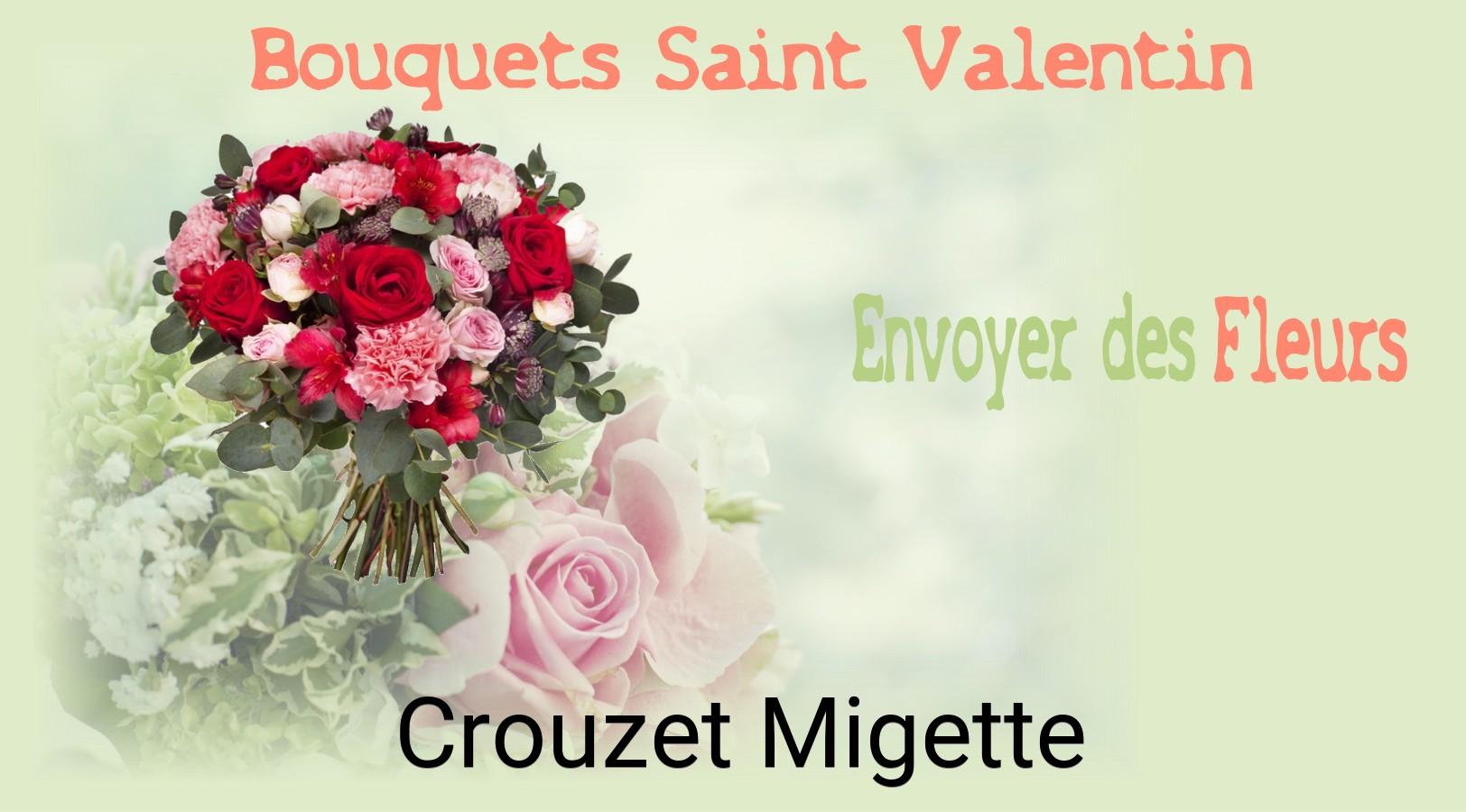 Roses de Saint-Valentin livrées à Crouzet-Migette